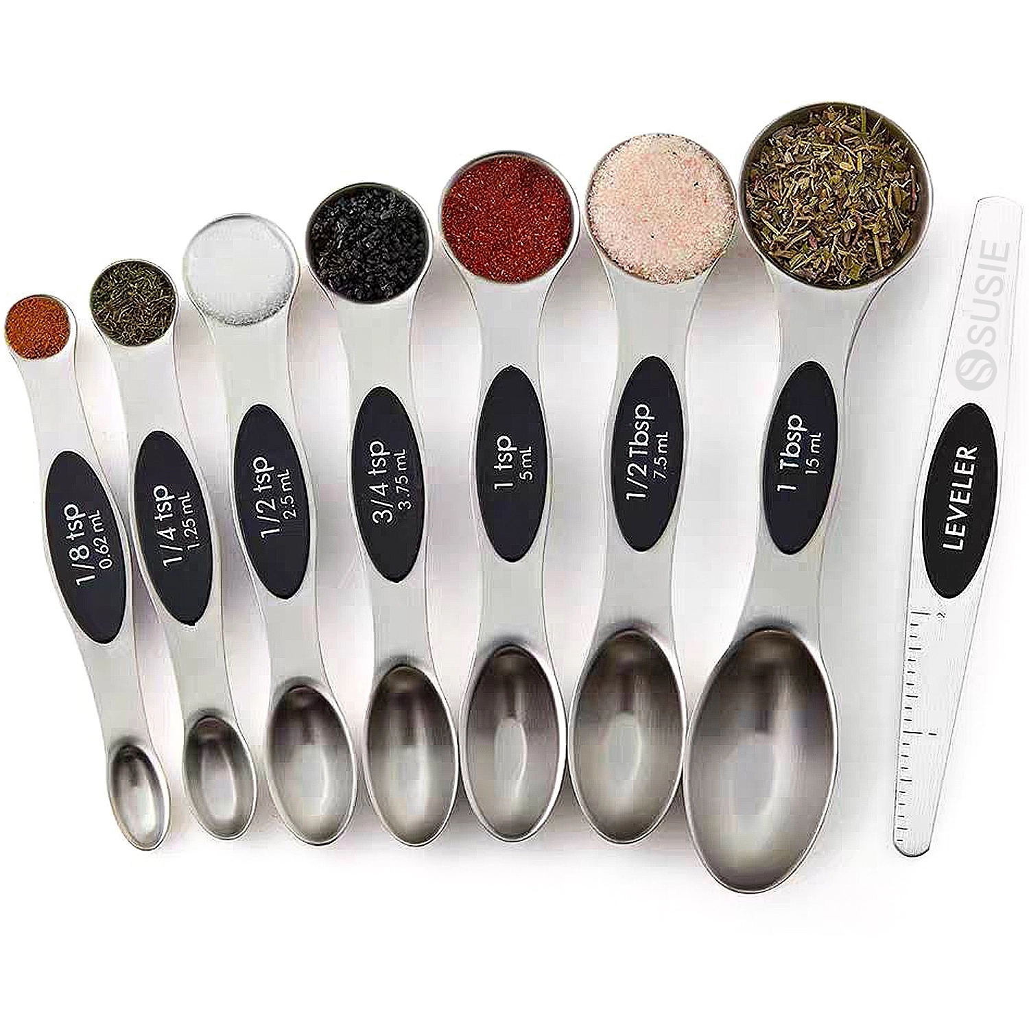 Magnetic Measuring Spoons Set 1