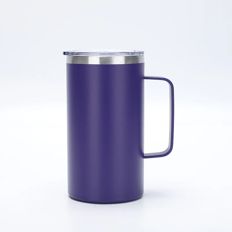 20oz Double Wall Stainless Steel Vacuum Travel Mug 7