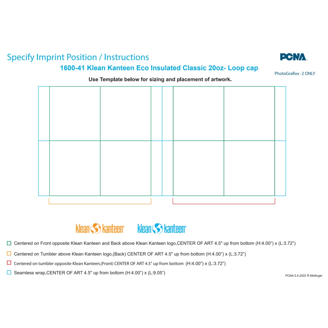 Klean Kanteen Eco Insulated Classic 20oz- Loop cap 86