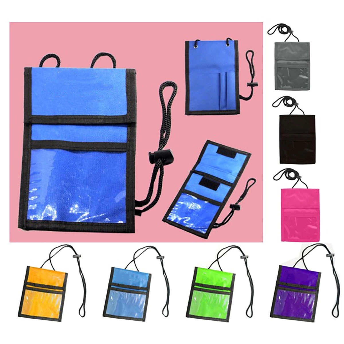 Neck Wallet With Pocket Pen Holder 4