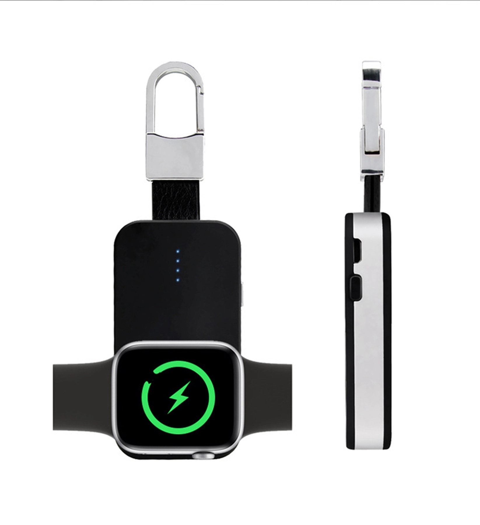 1000 mAh Watch Wireless Charger Power Bank Keychain 1