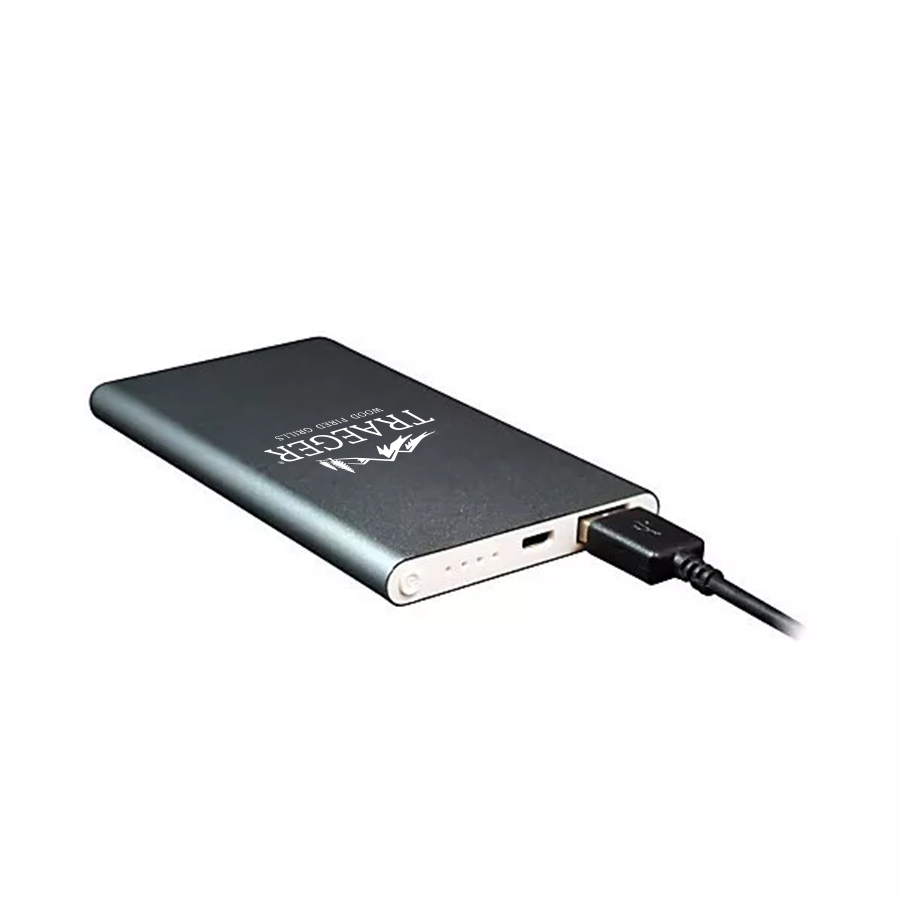 Sleek 4000mAh Power Bank W/Metal Case Wrap 4