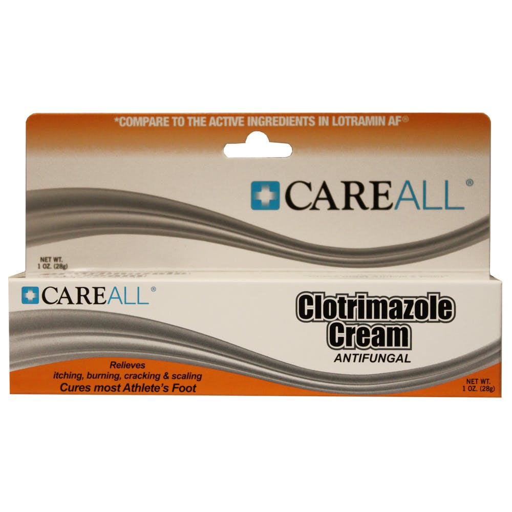 Athlete's Foot Cream - 1 oz Clotrimazole 1% 2