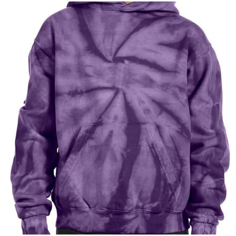 Tie-Dye Youth 8.5 Oz. Tie-Dyed Pullover Hood 4