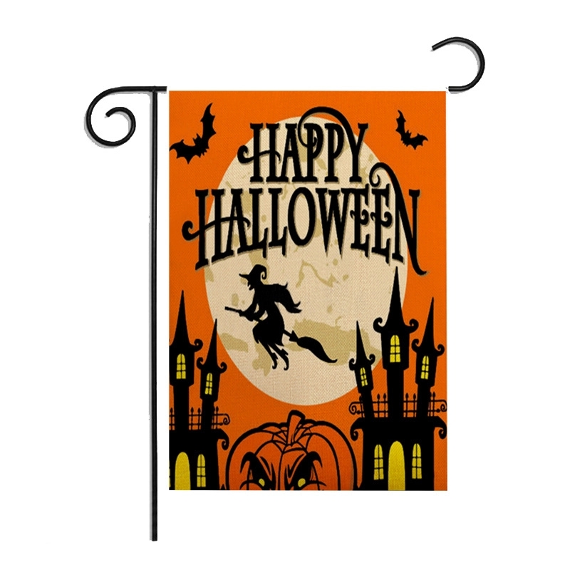 Double-sided printed linen flag 6