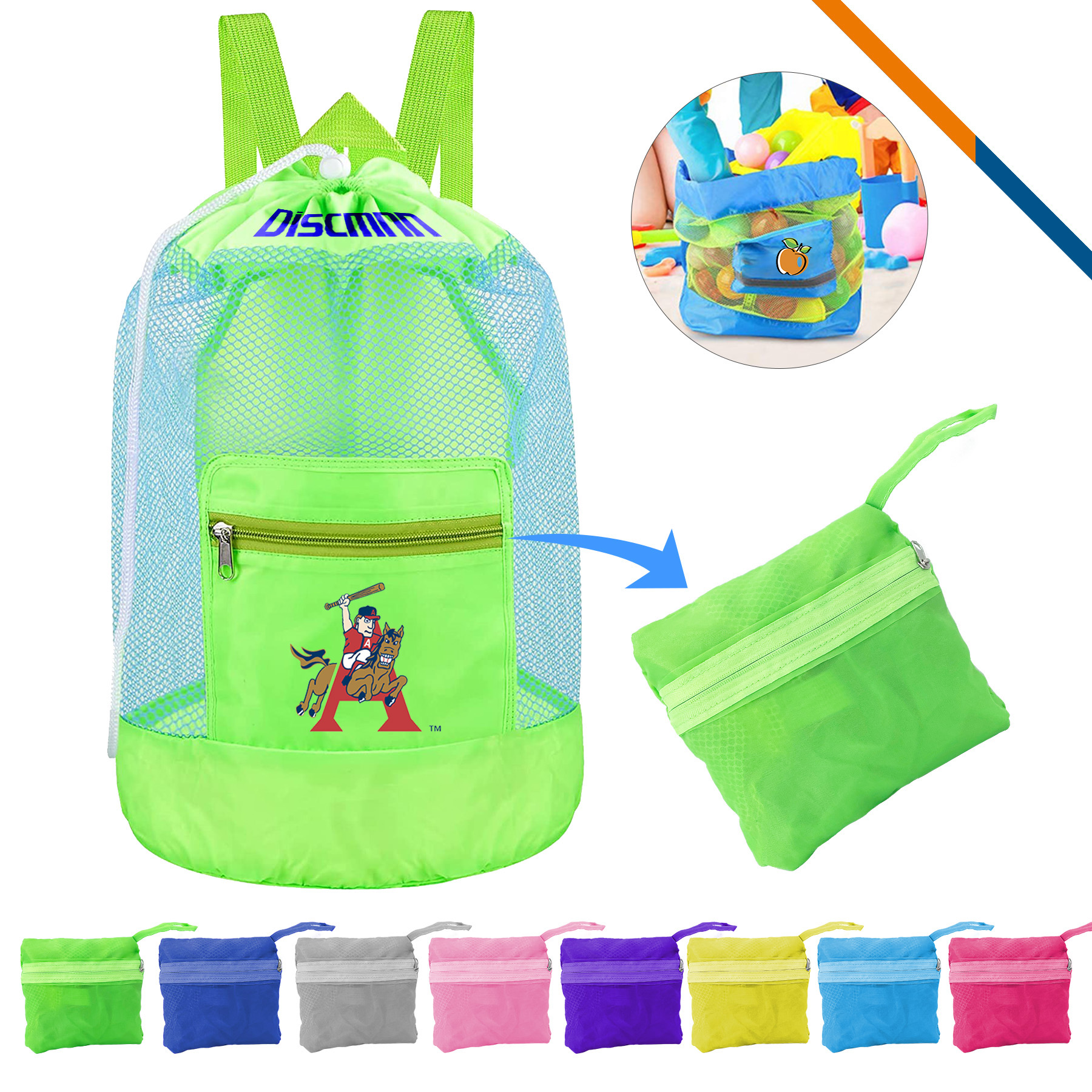 Esun Mesh Beach Backpack 8
