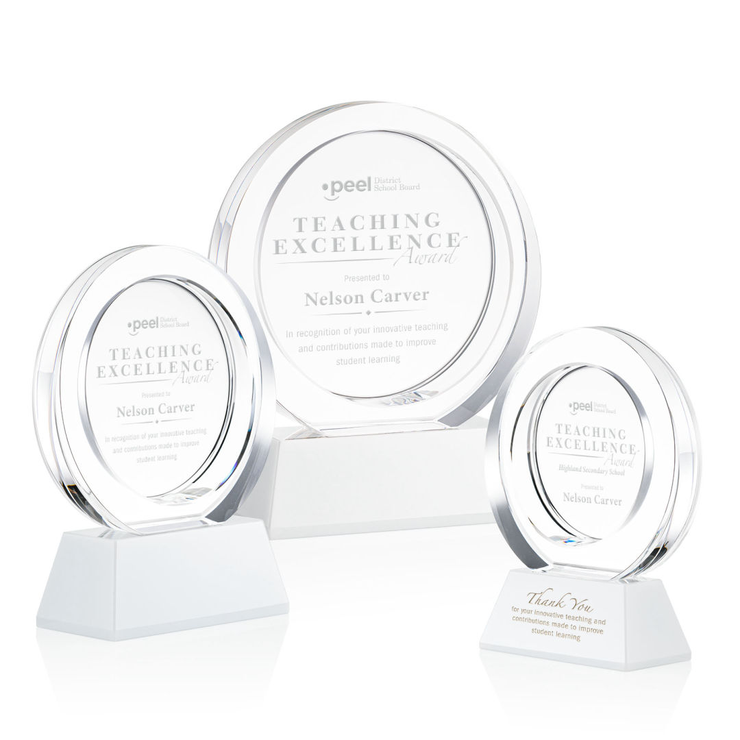 Templeton Award on Base - White