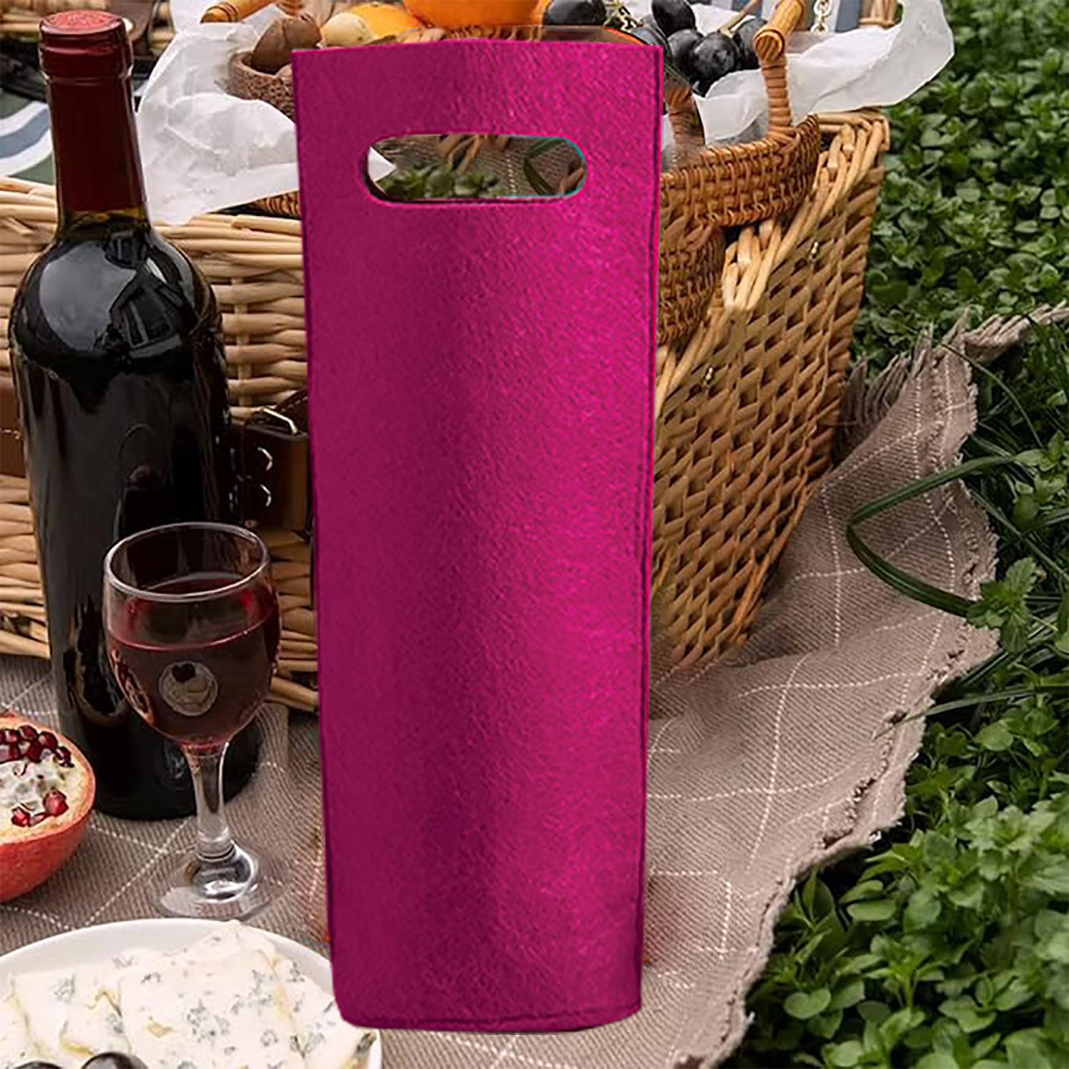 Felt Gift Wine Tote Bottle Bag 6