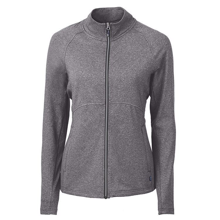 Cutter&Buck Ladies Adapt Eco Knit Heather Recycled Pullover 6