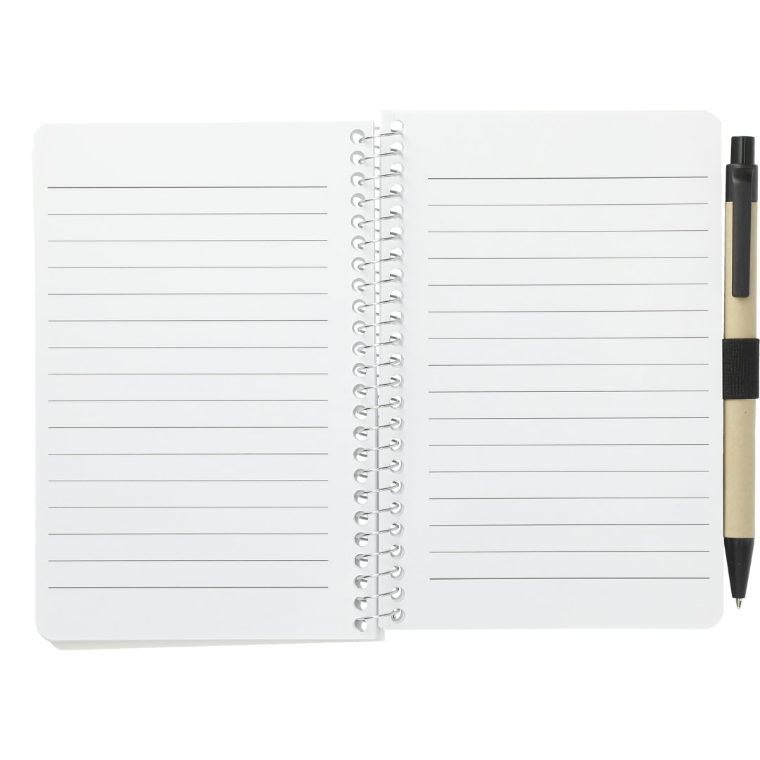 FSC® Mix 4" x 6" Pocket Spiral Notebook with Pen 160