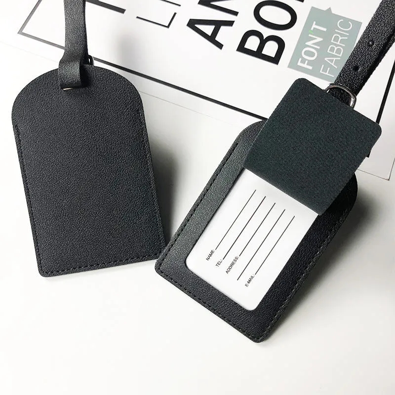 Personalized Leather Luggage Tag 6