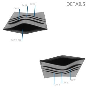 RFID Blocking Leather Ultra Slim Wallet 8