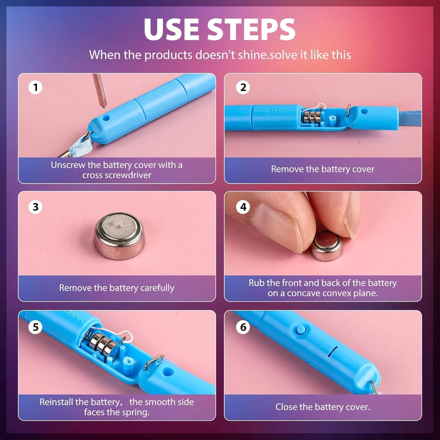 Light Up Fiber Optic Wand 2