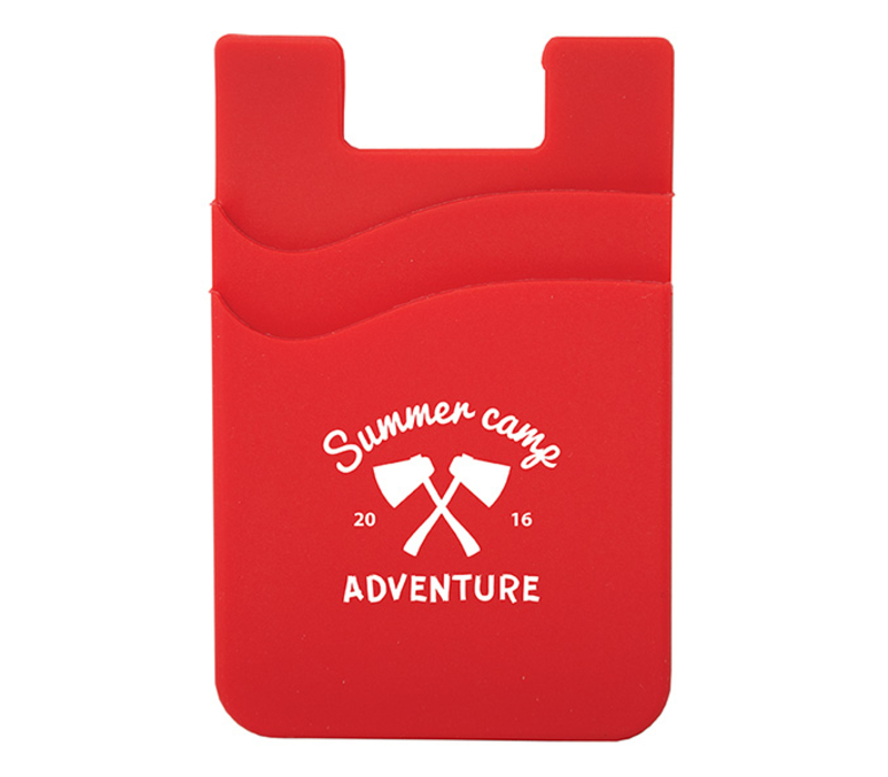 Silicone Phone Wallet with Double Pocket Holder 4
