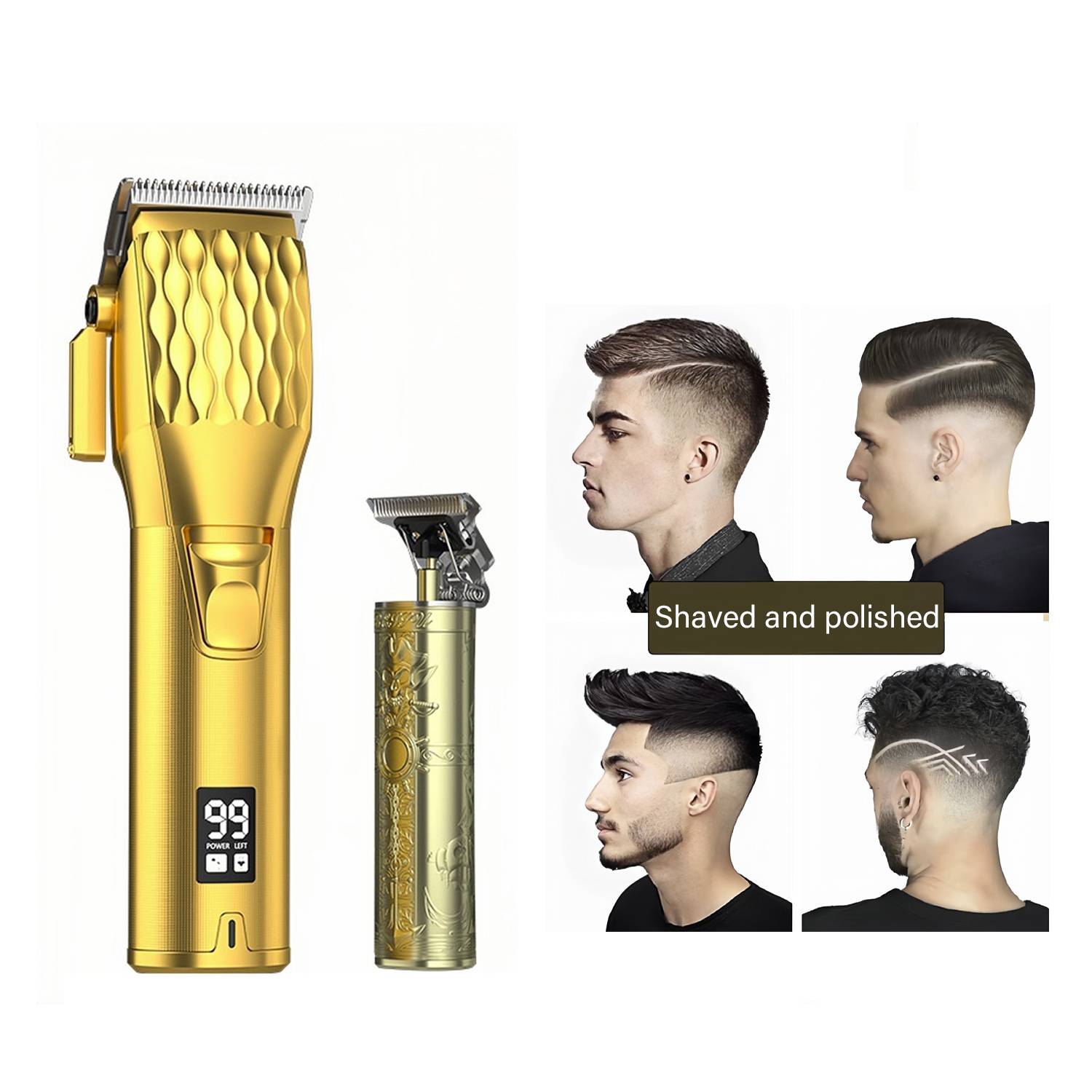 Electric faders for multifunctional hair clipper sets 3