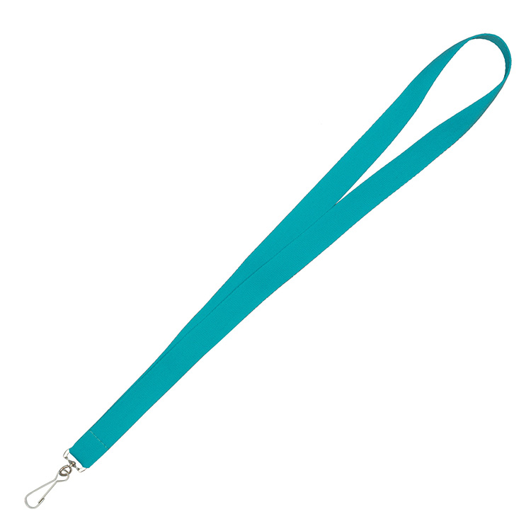 "DEWITT RECYCLED" 3/4" Import Air Ship Recycled RPET Super Fine Detail Woven-In Lanyard 1
