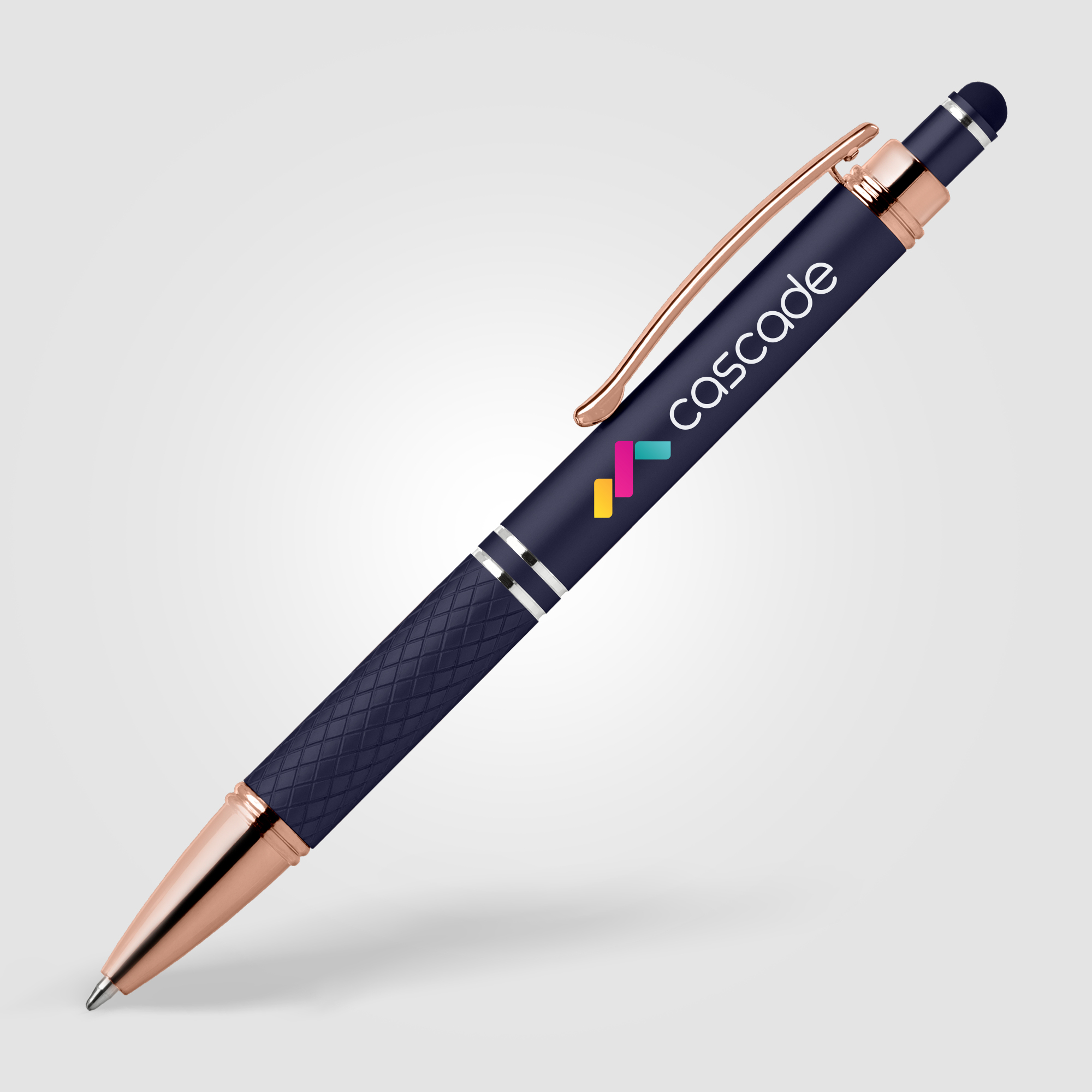 Phoenix Softy Rose Gold Classic Pen w/ Stylus 19