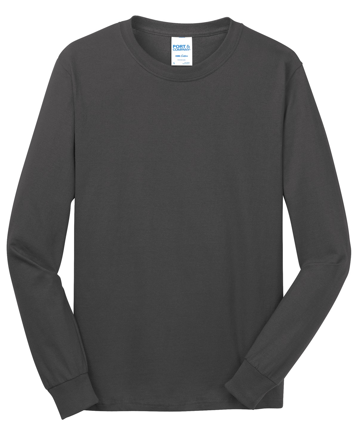 Port & Co Long Sleeve Core Cotton Tee. PC54LS 219