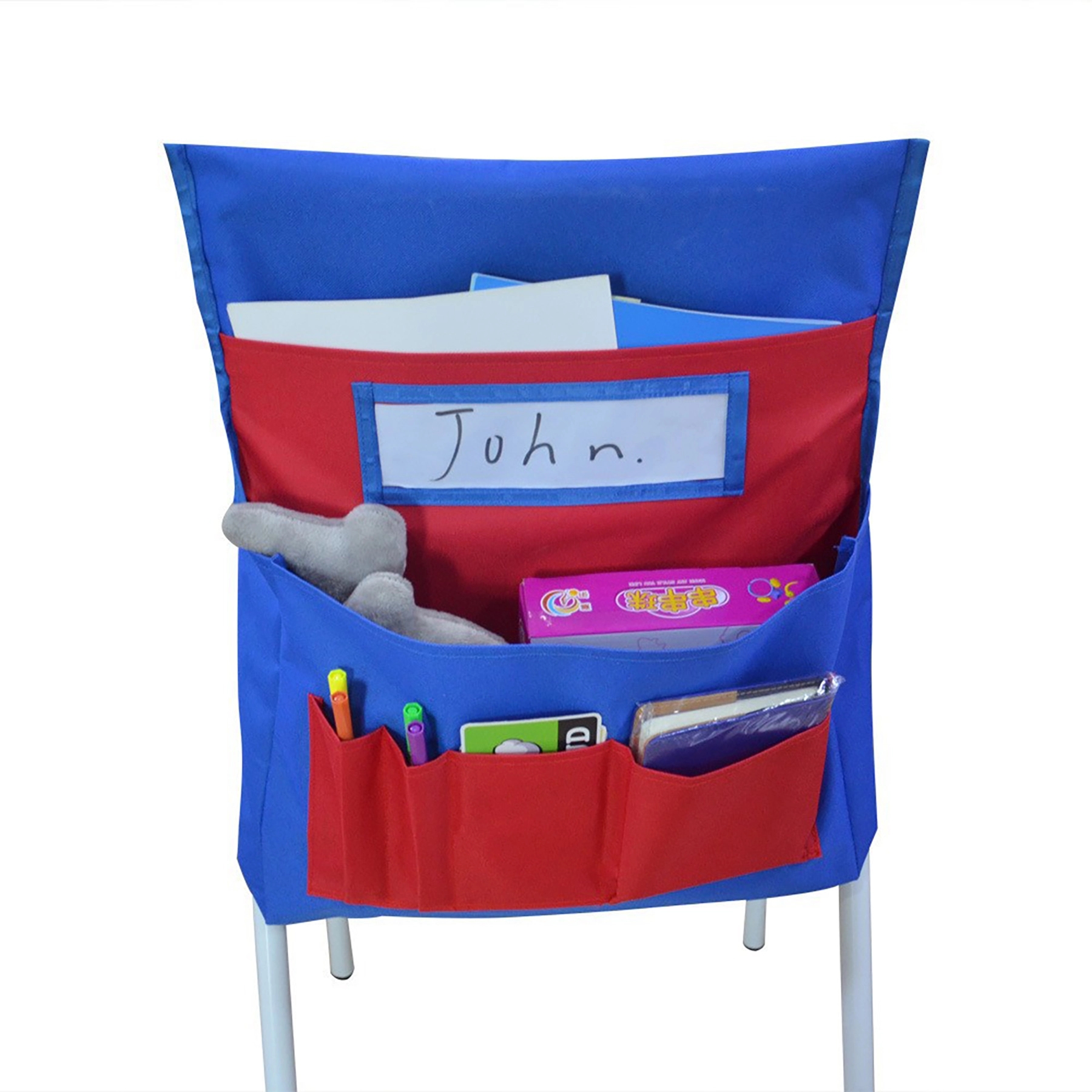 Back Pocket Chair For School Seat With Label Slot 5