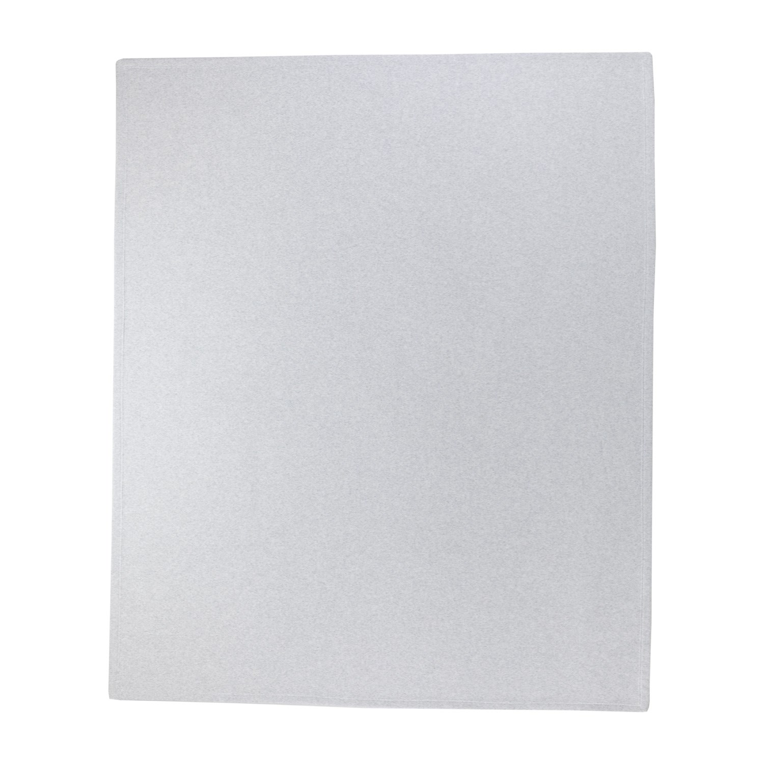 Heather Gray Sweatshirt Blanket 1