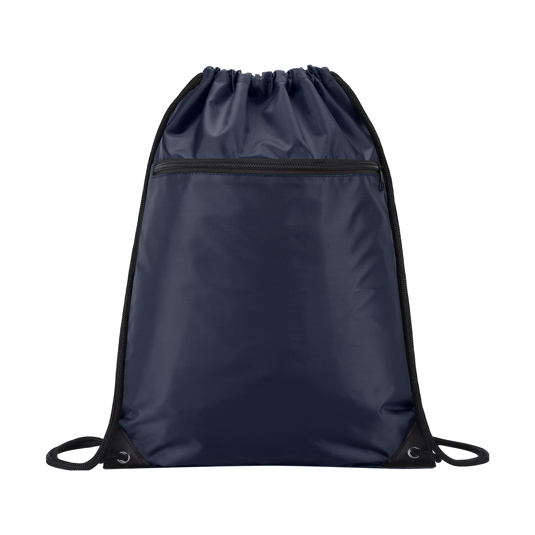 420D RPET Drawstring Backpack With Zipper 7