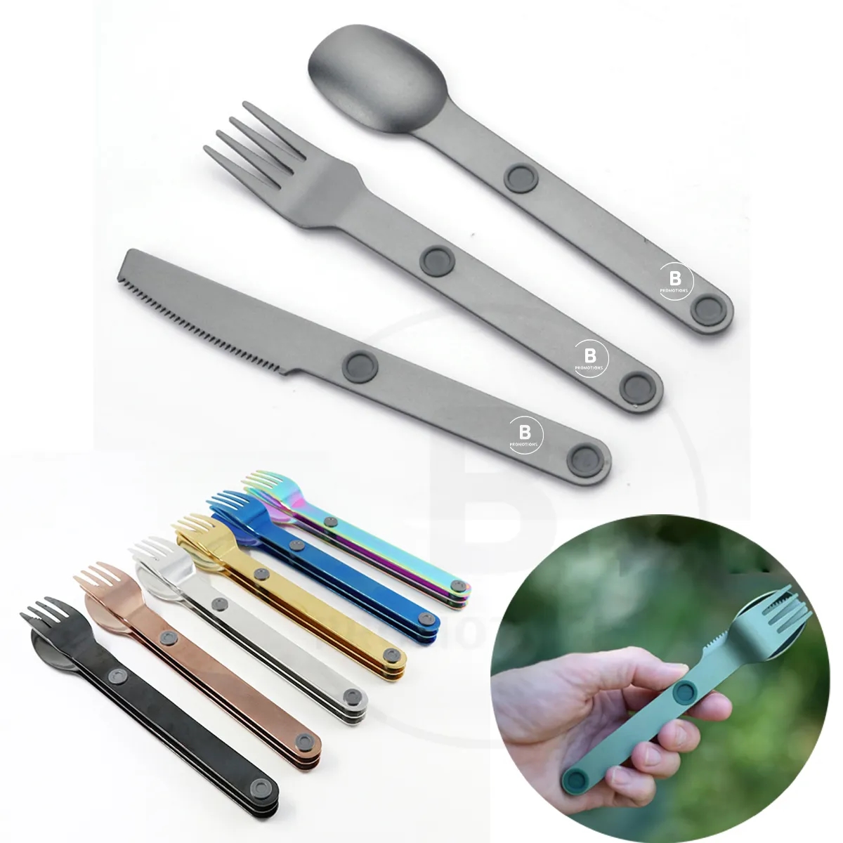 Magnetic Camping Utensils Set 2