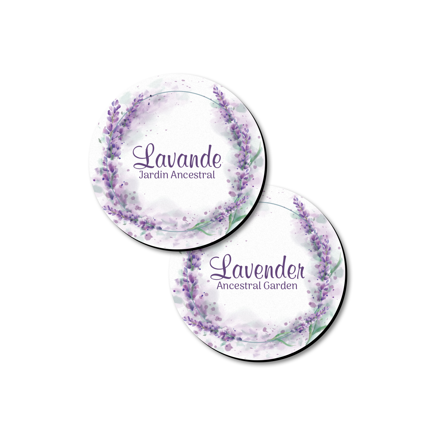 Custom Double-Sided Magnet 7 sq/in Full Colour Imprint White Vinyl Topcoat