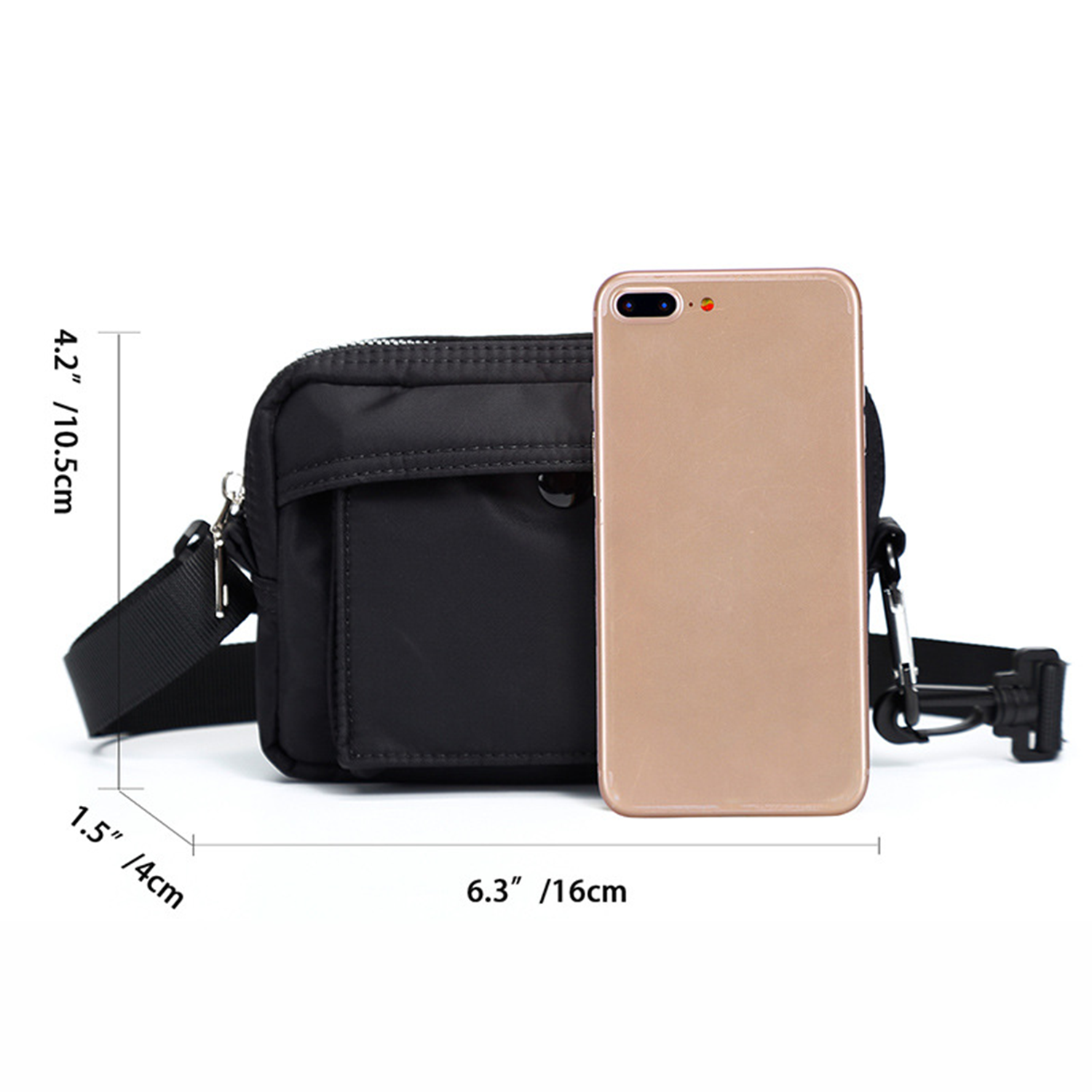 Waist Packs with Adjustable Long Strap 2