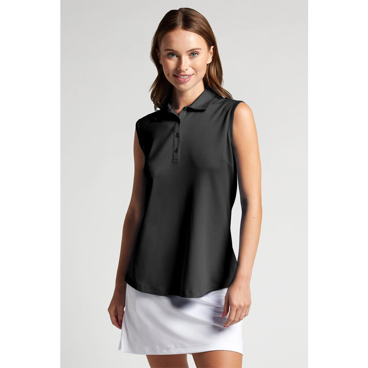 Bermuda Sands Ladies GiGi Solid Sleeveless Polo 3