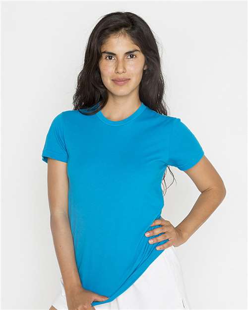 Women's USA-Made Fine Jersey T-Shirt - 21002 17