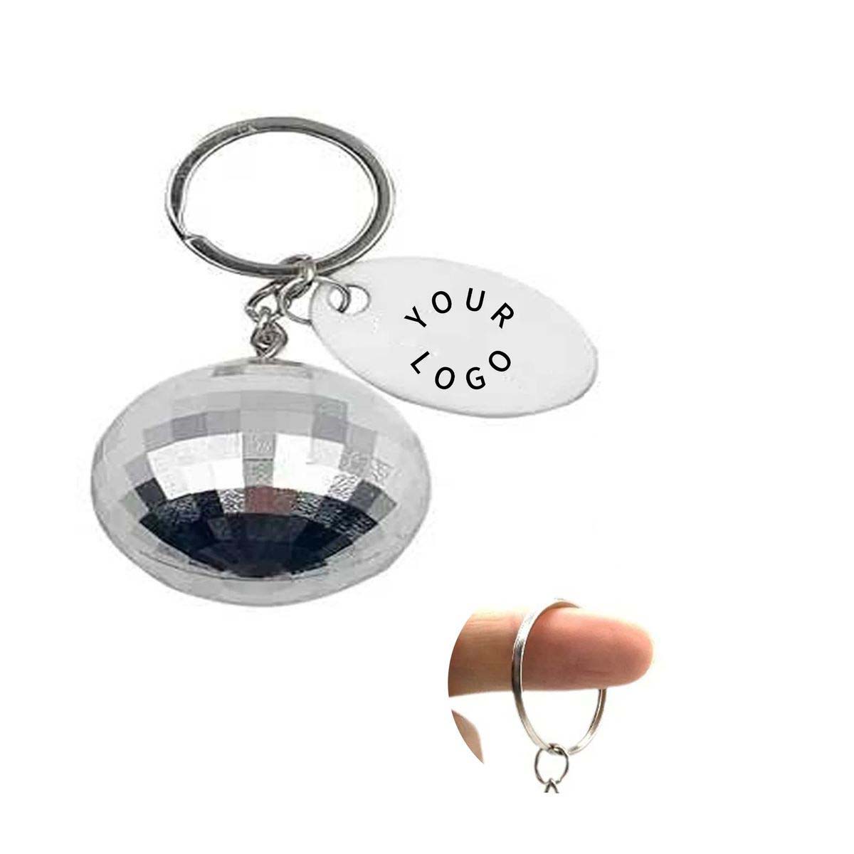 Mini Mirror Ball Keychain for Events and Promotions 1