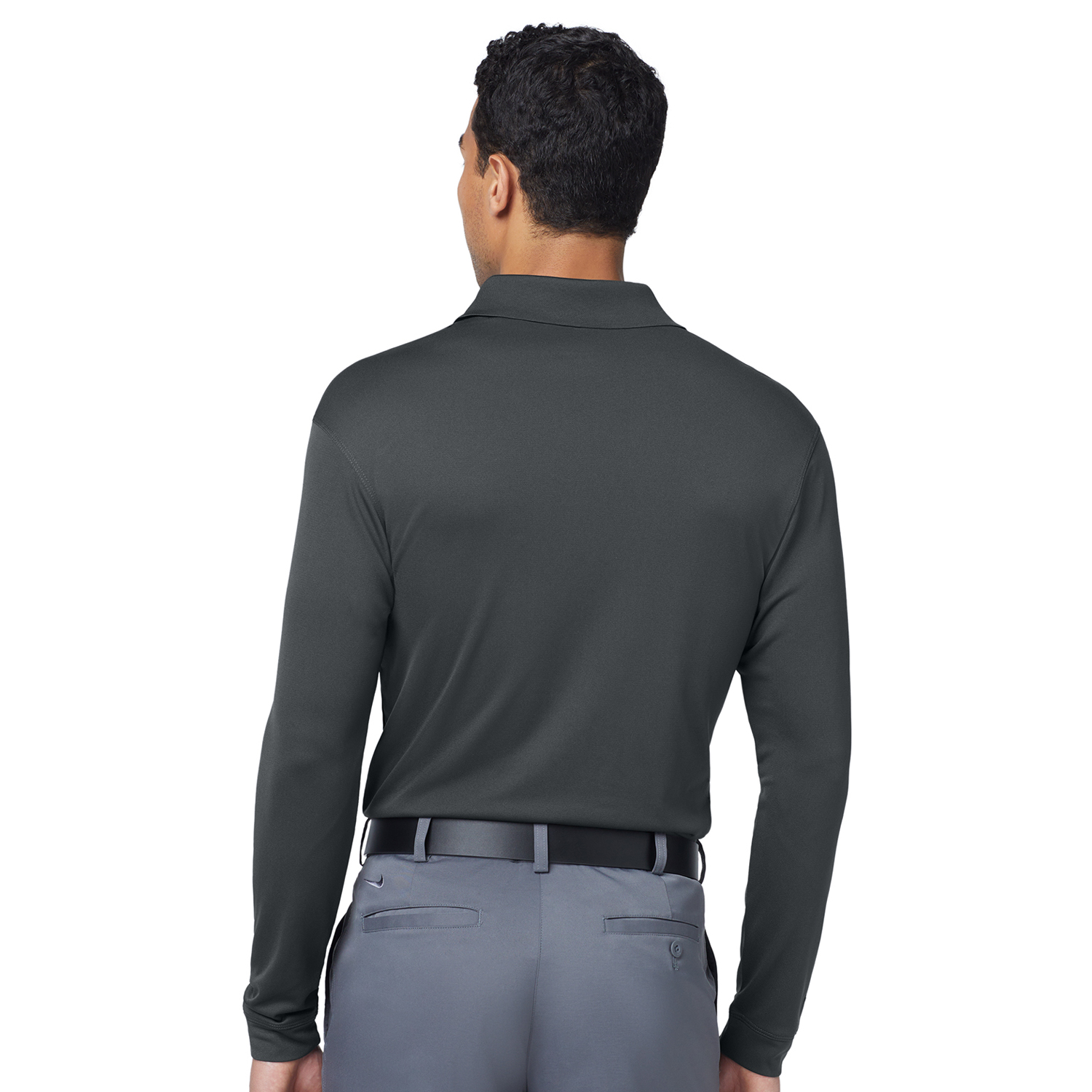 Nike Long Sleeve Dri-FIT Stretch Tech Polo w/ Screen Print 4