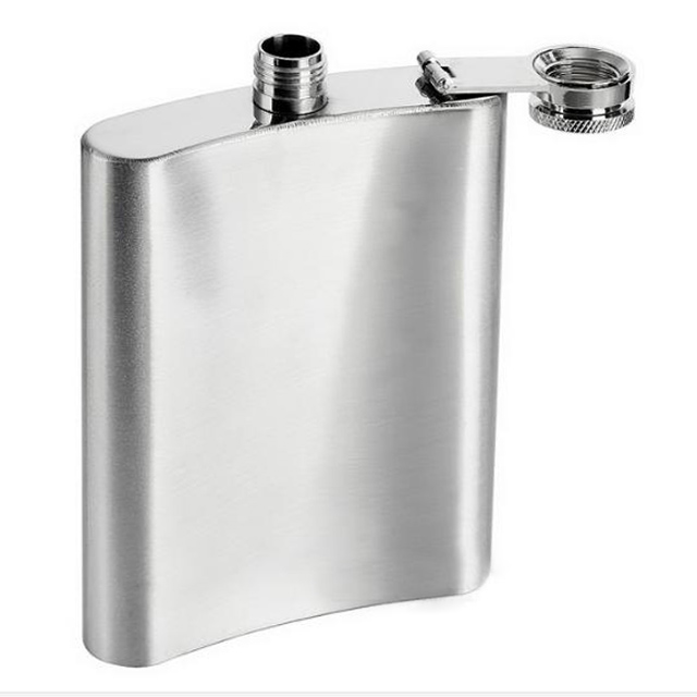 Stainless Steel Hip Flask 7oz 3