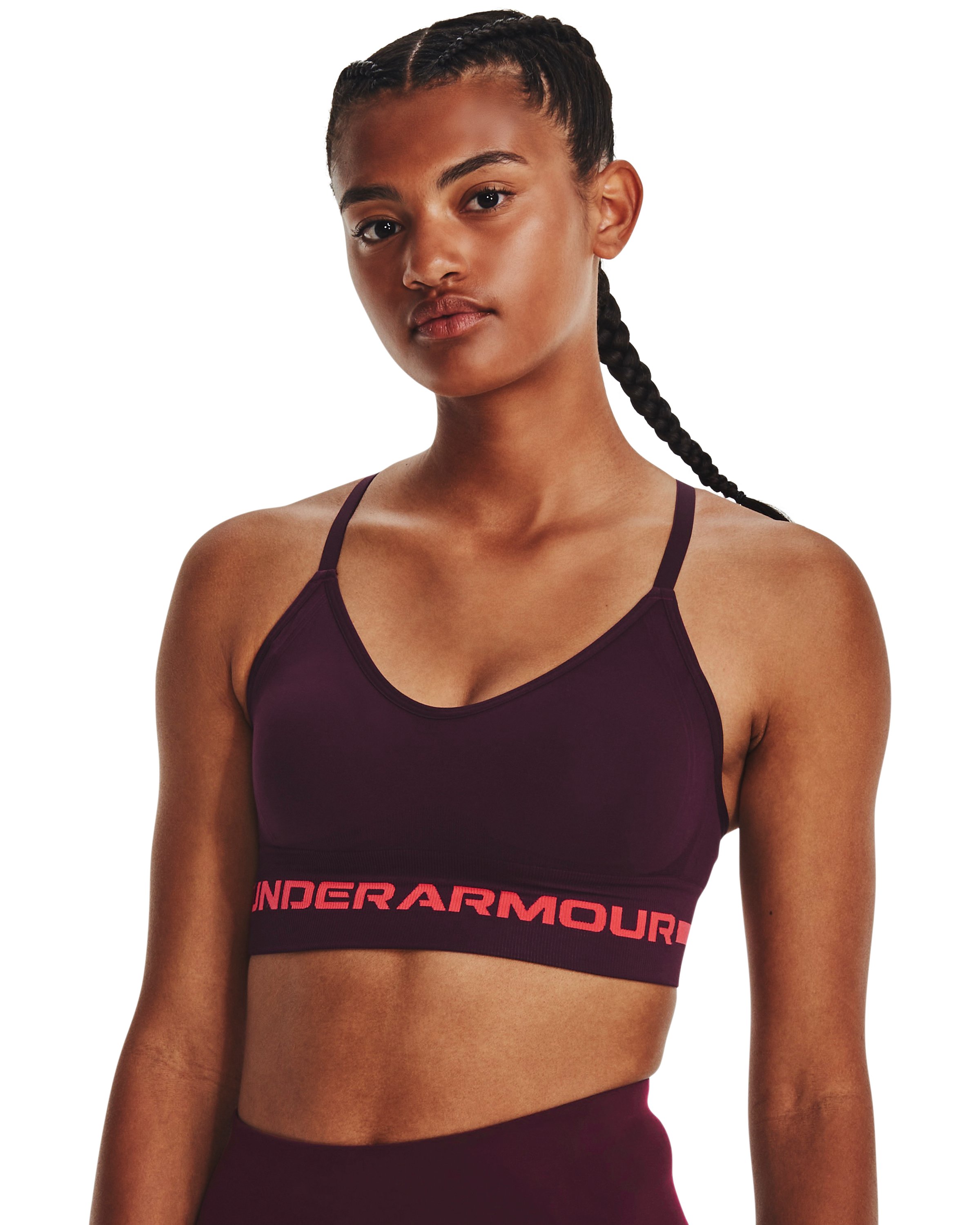 UA Seamless Low Long Women's Sports Bra 2