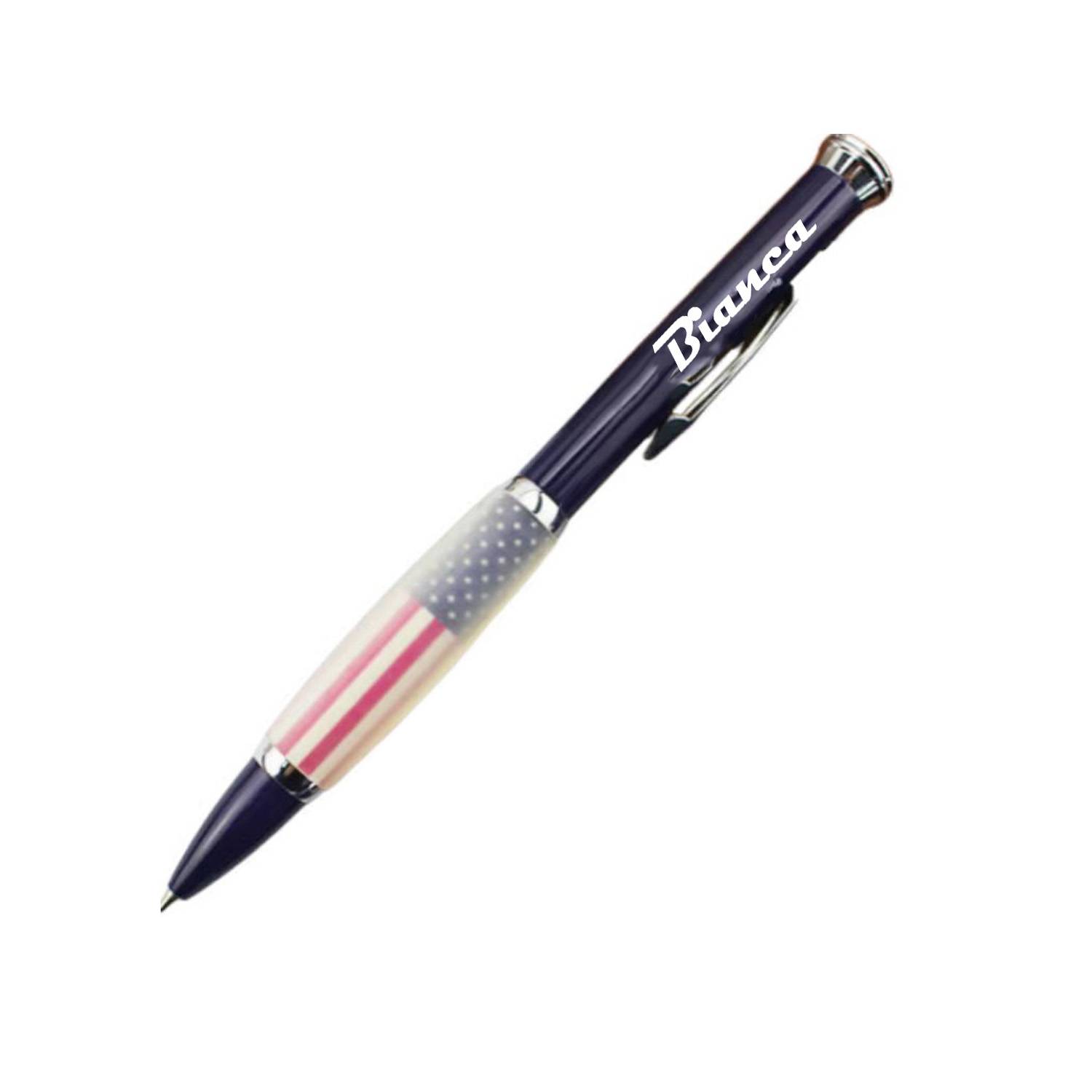 Simple Flag Pattern Metal Ballpoint Pen 5