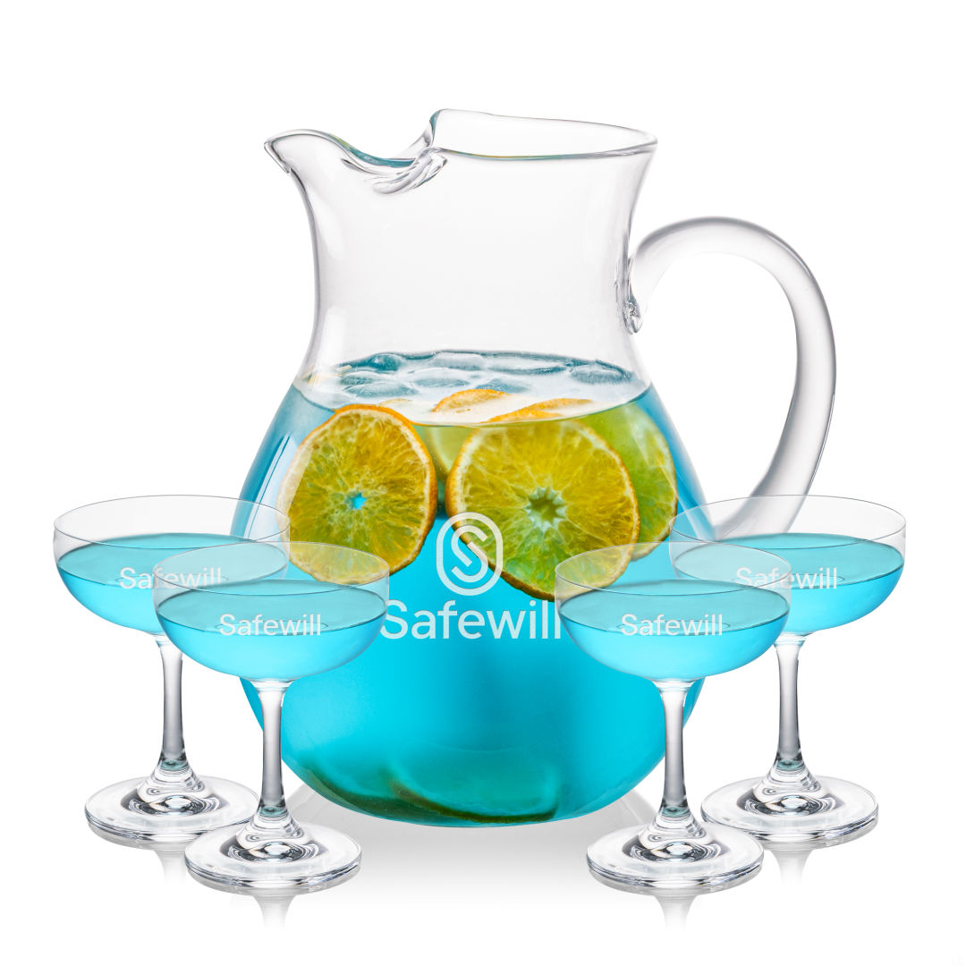 Montclair Pitcher & Mauritius Cocktail Set 3