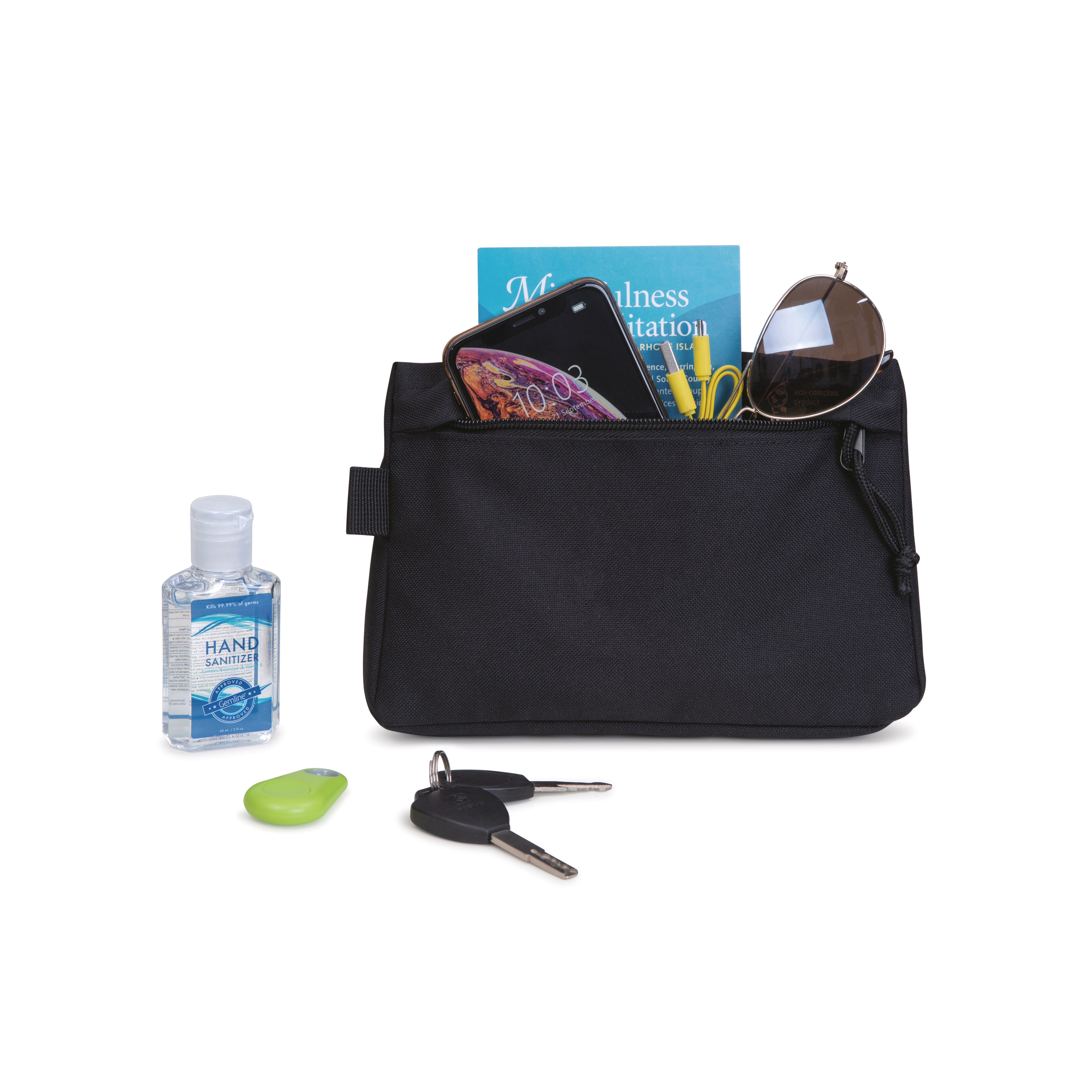 Renew Recycled rPET Zippered Pouch - AWARE™ 18