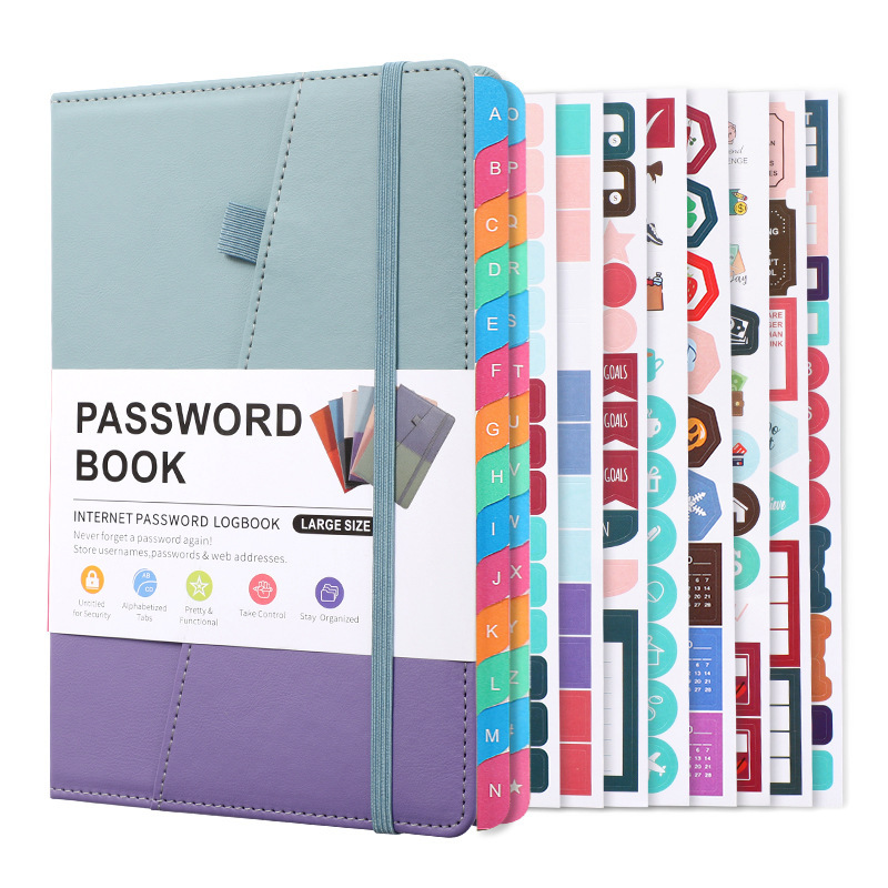 Address and Password Keeper Book with Alphabetical Tabs 5