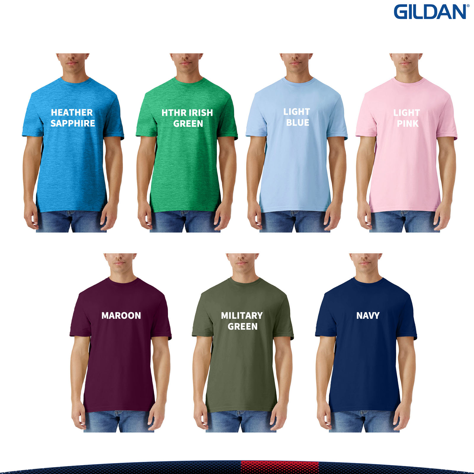 Gildan® Unisex Light Cotton T-Shirt 6