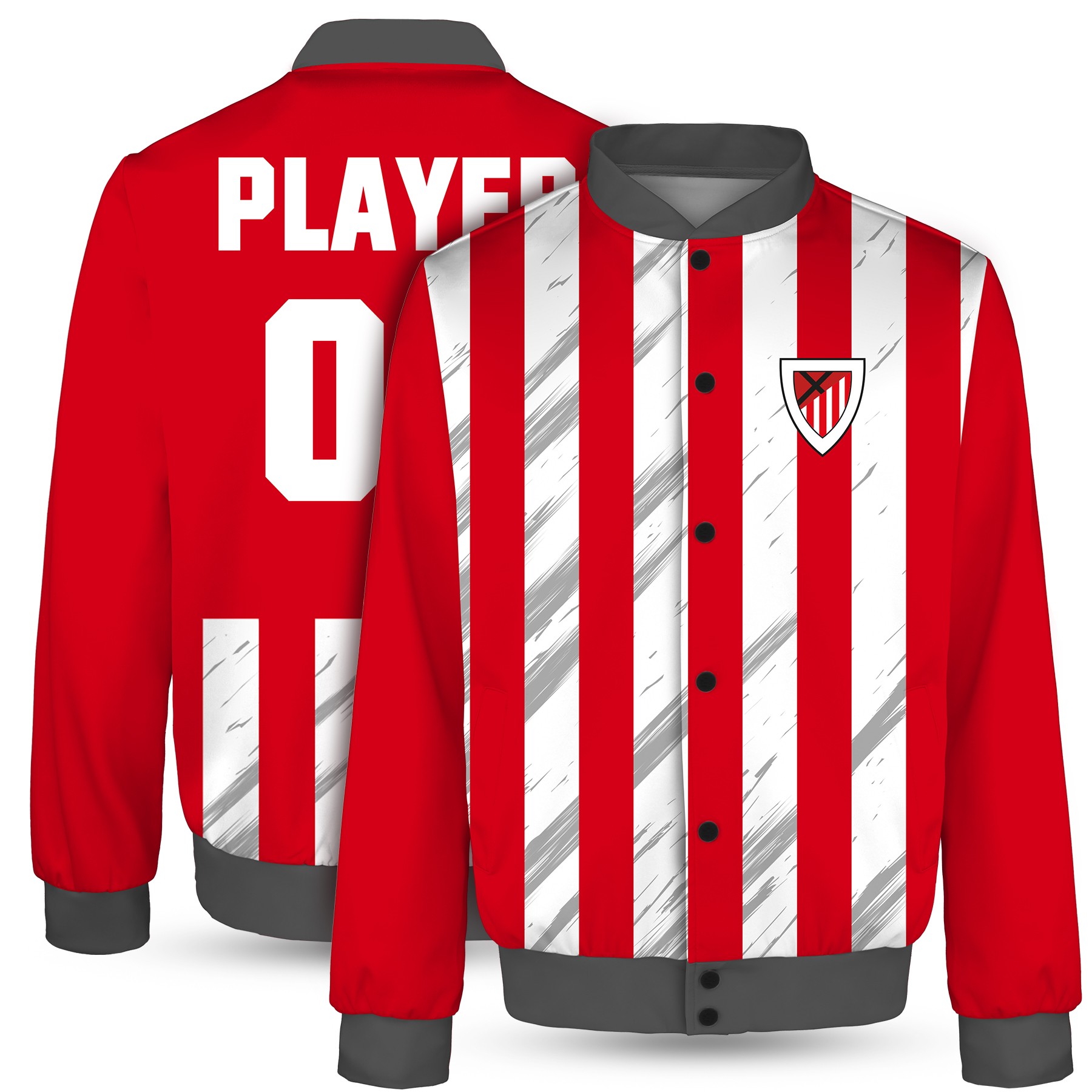 Custom Personalized Varsity Jacket(Full Color Dye Sublimated) 6