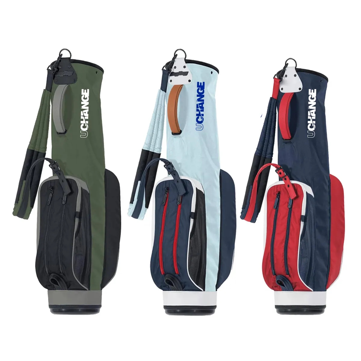 Lightweight Golf Sunday Bag With Shoulder Strap 8