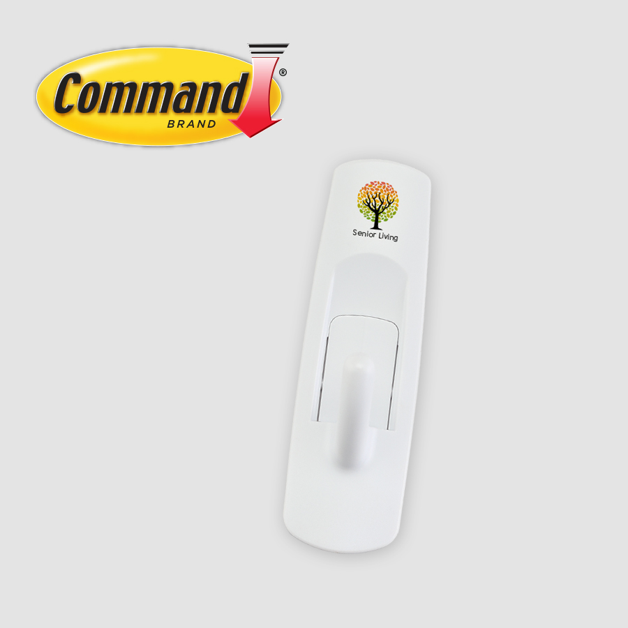 Command® Brand Custom Printed Hooks — Medium - Medium 1