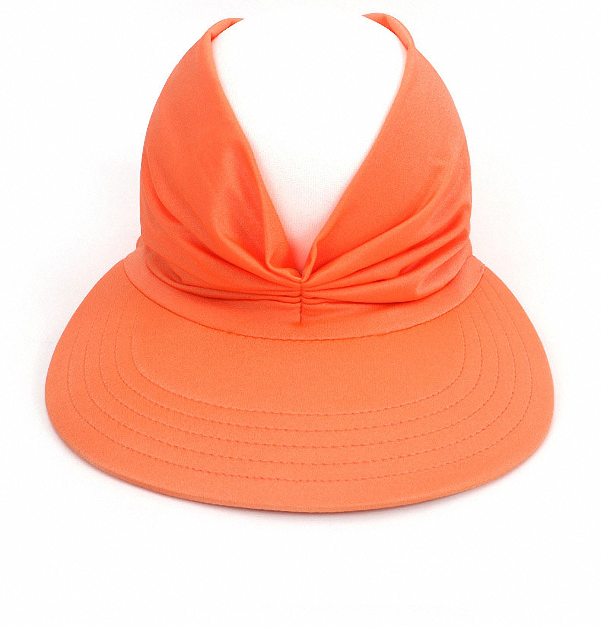 Women's UV Protection Elastic Sun Visor Hat 4