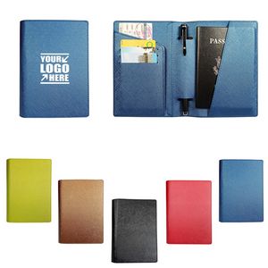 Eco Friendly Passport Bag With Pen Holder And Travel Organizer 15