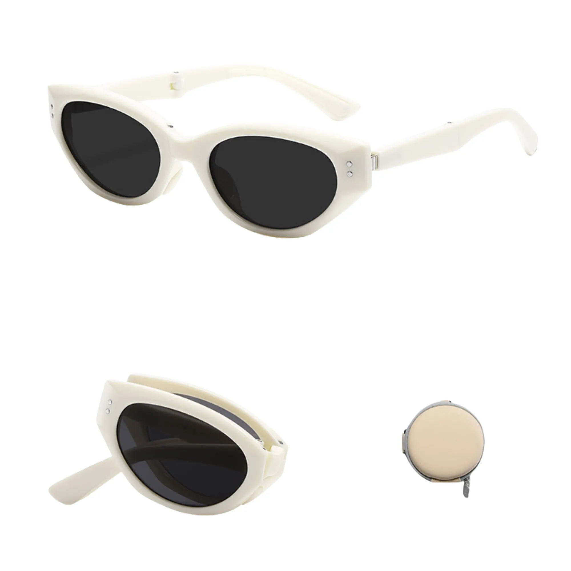 UV Protection Cat-Eye Foldable Shades Fashion Sunglasses 9