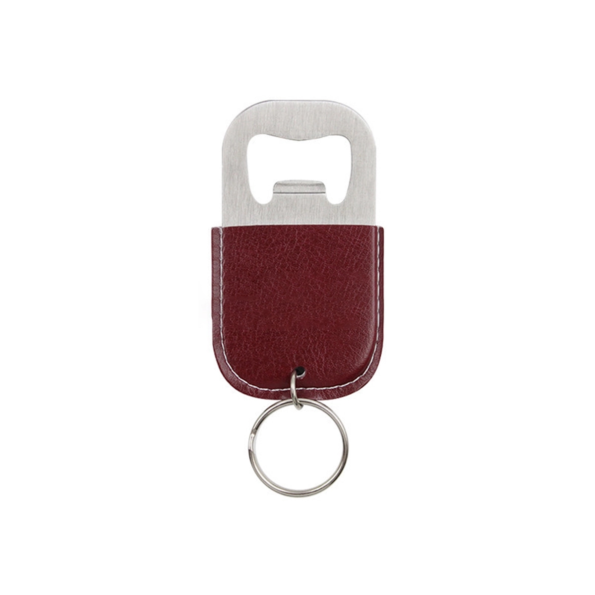 Vintage PU Keychain With Bottle Opener 5