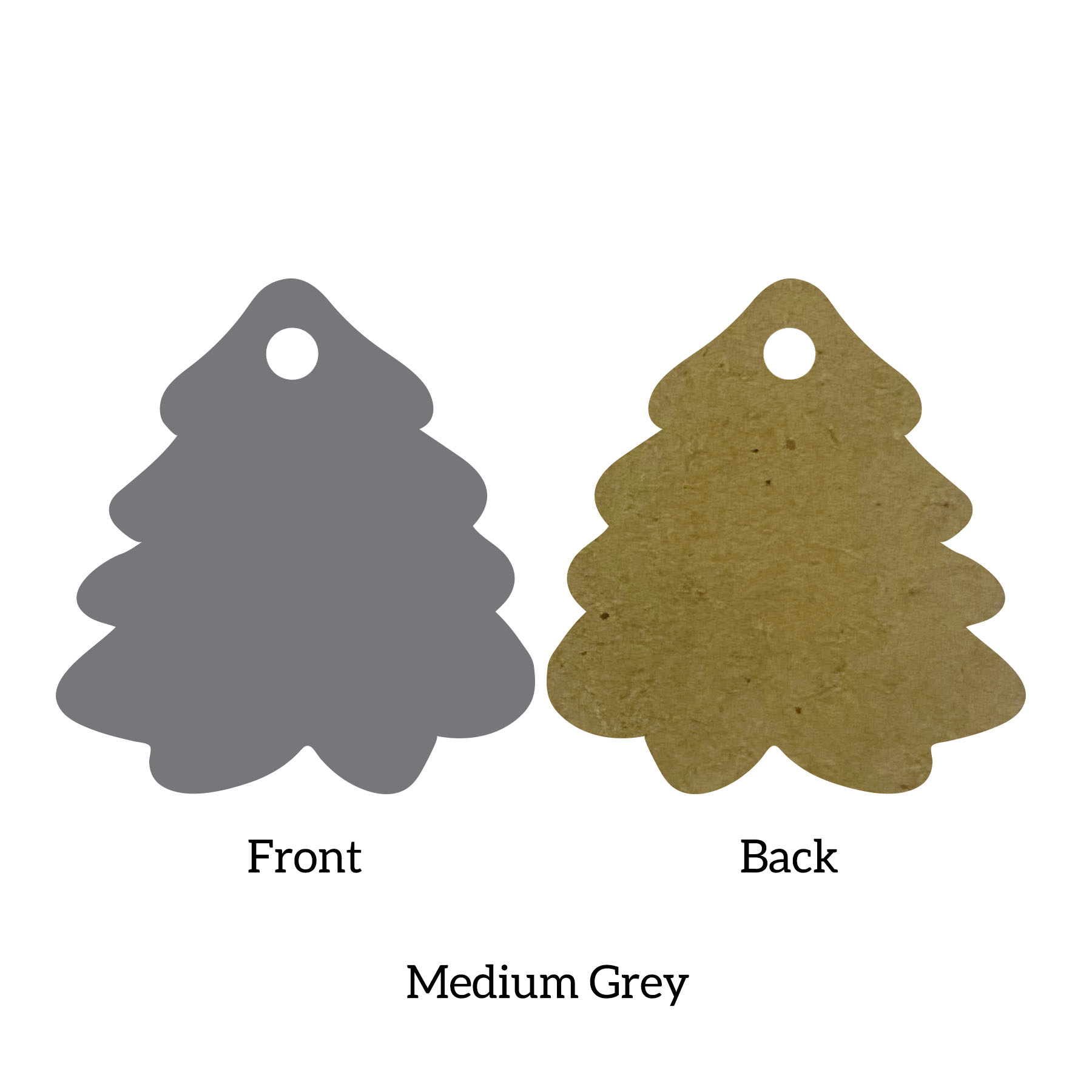 Free Shipping Solid Color Christmas Ornament - Tree 12