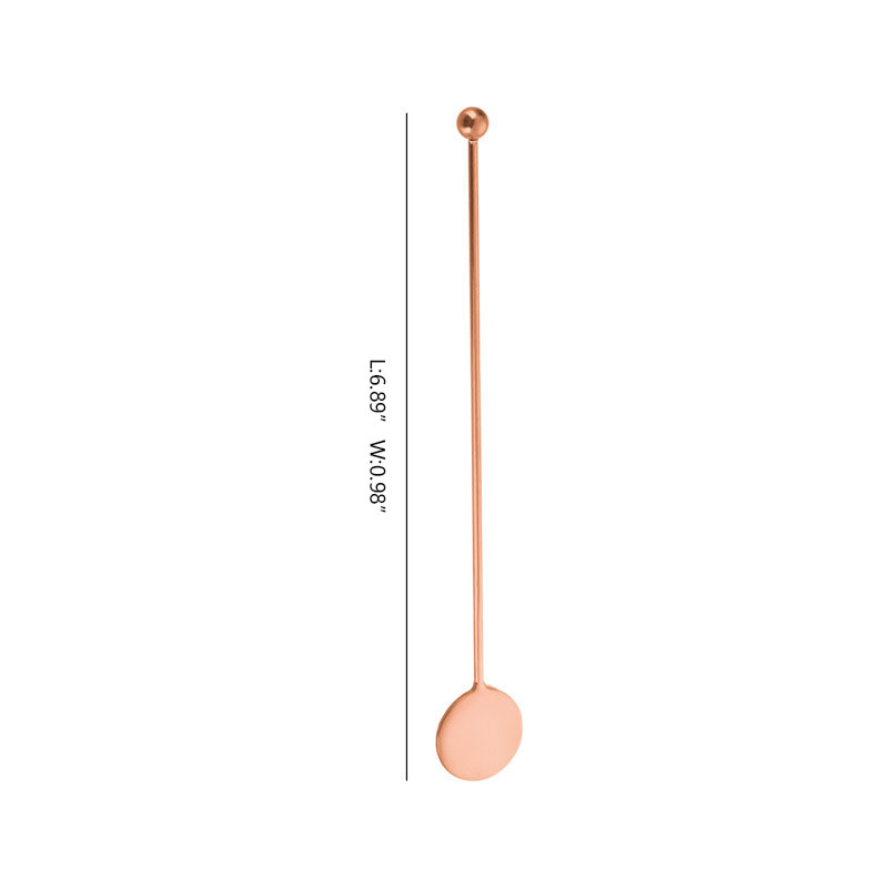 Custom Stainless Steel Cocktails Coffee Stirring Rod 6