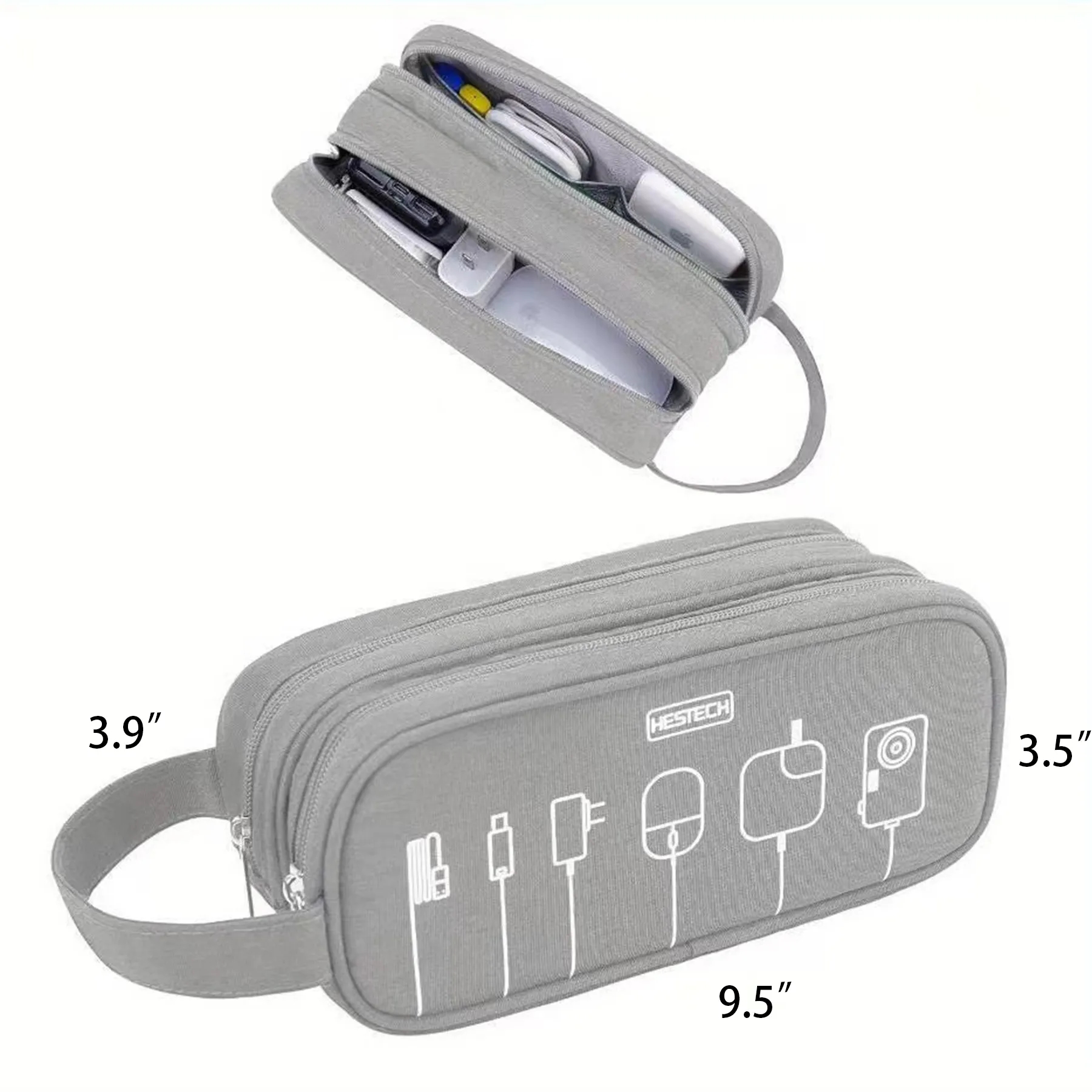 Travel Charger Case Organizer 3