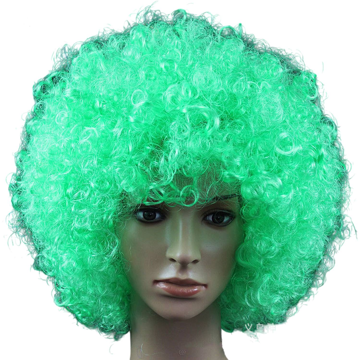 Short Breathable Fluffy Afro Curly Wigs 7